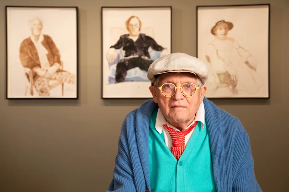 <p>316. Famous for his signature phrase, "Love Life," David Hockney leaves the world&nbsp;</p>