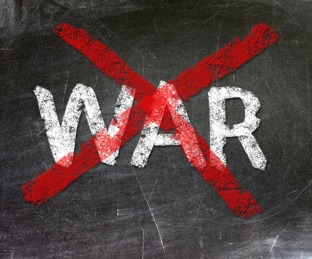 <p>187. War is not the answer; it never was&nbsp;</p>